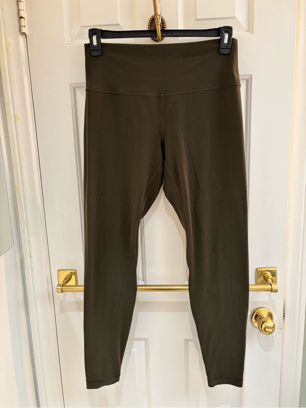 Lululemon High-Rise Olive Green Women's Leggings Full length